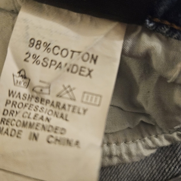 Amiri Jeans Mens Size 32 Vintage Distressed Leather Patches - Picture 4 of 7